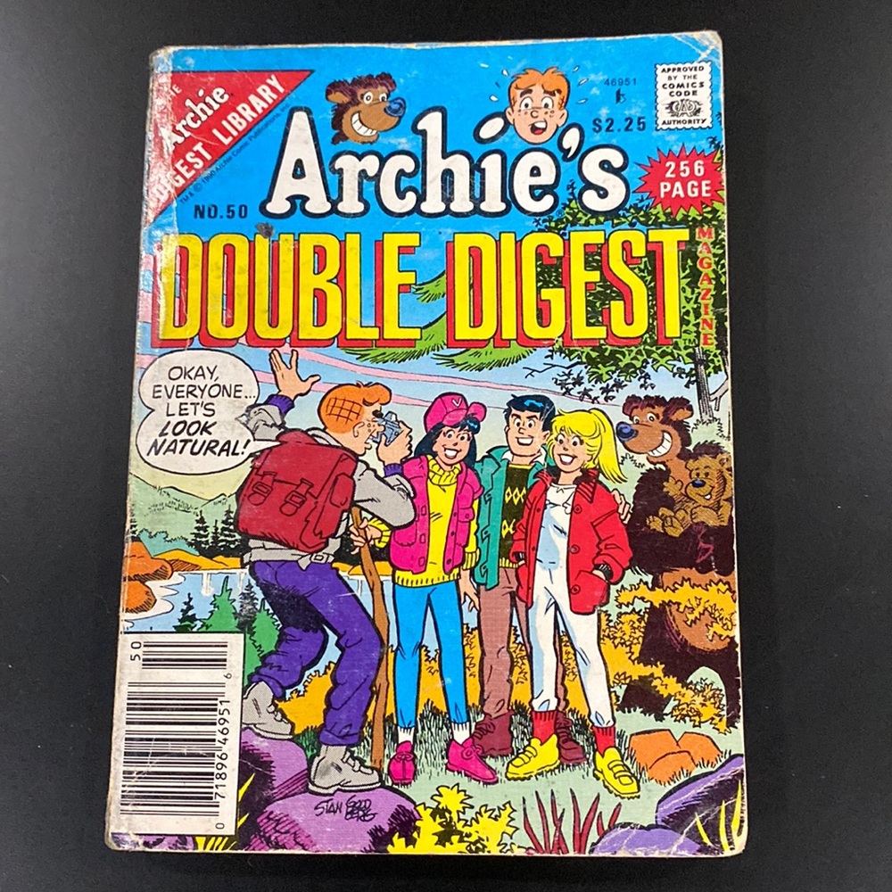 Archie Comic Book | Archie’s #50 (1991) - Vintage Double Digest Magazine